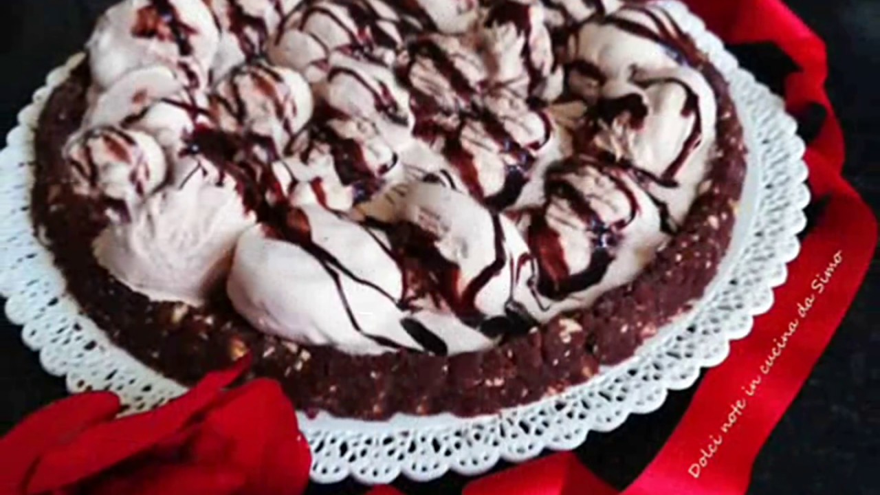 Torta gelato alla nocciola