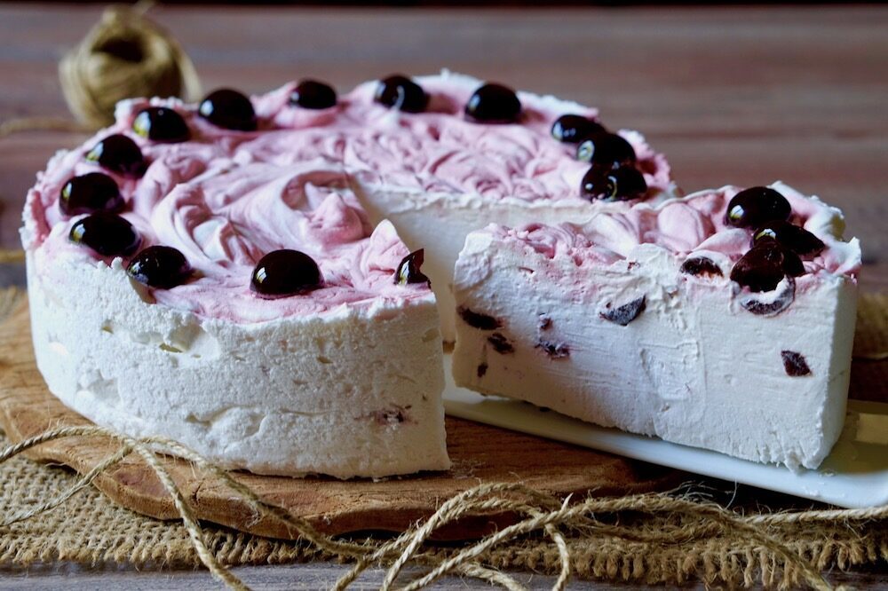 Torta gelato all’amarena