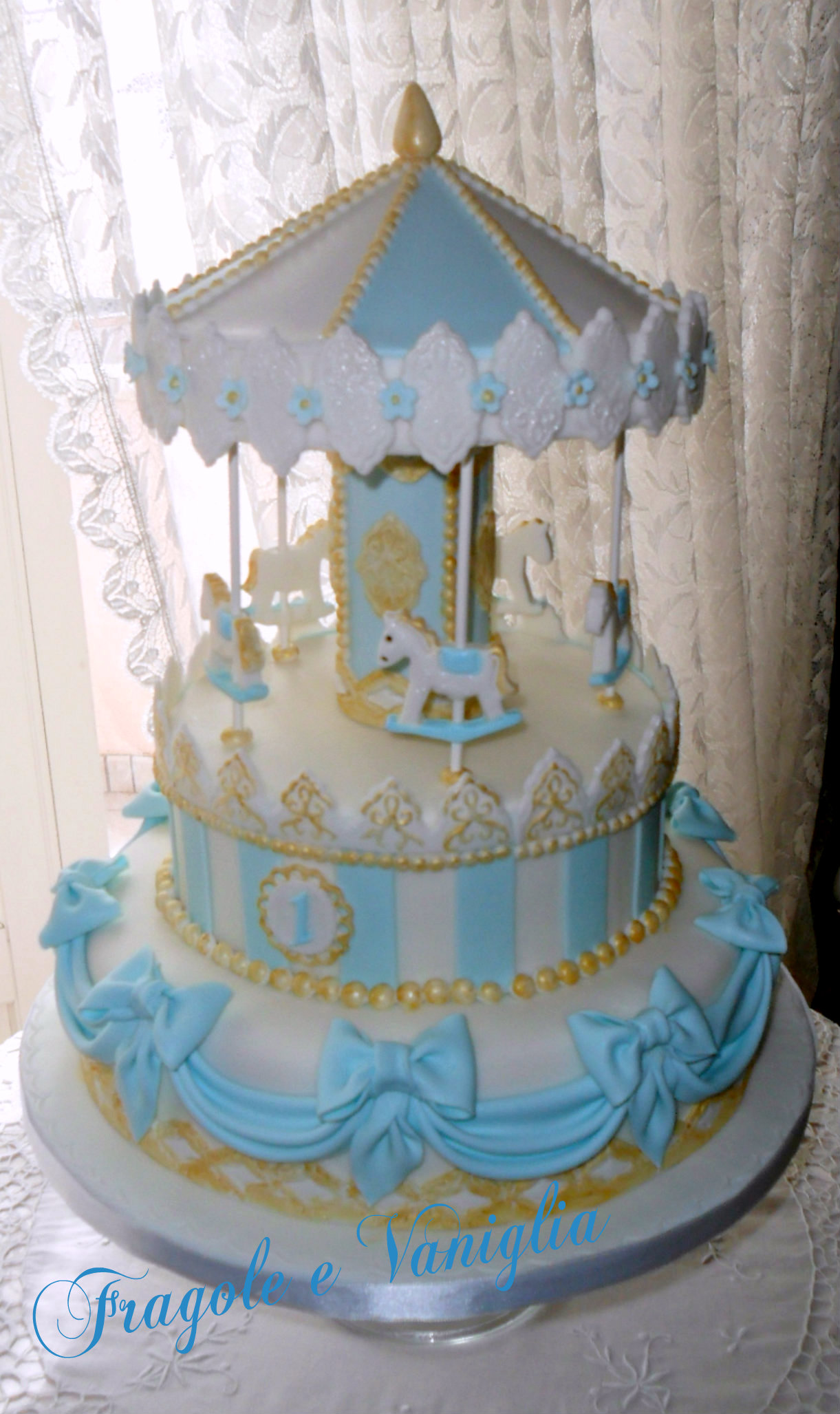 Torta giostra dei cavalli