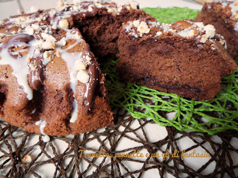 Torta golosa cioccolato e nutella
