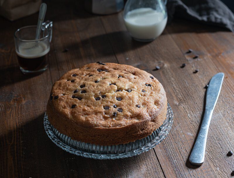 Torta grano cotto e cioccolato