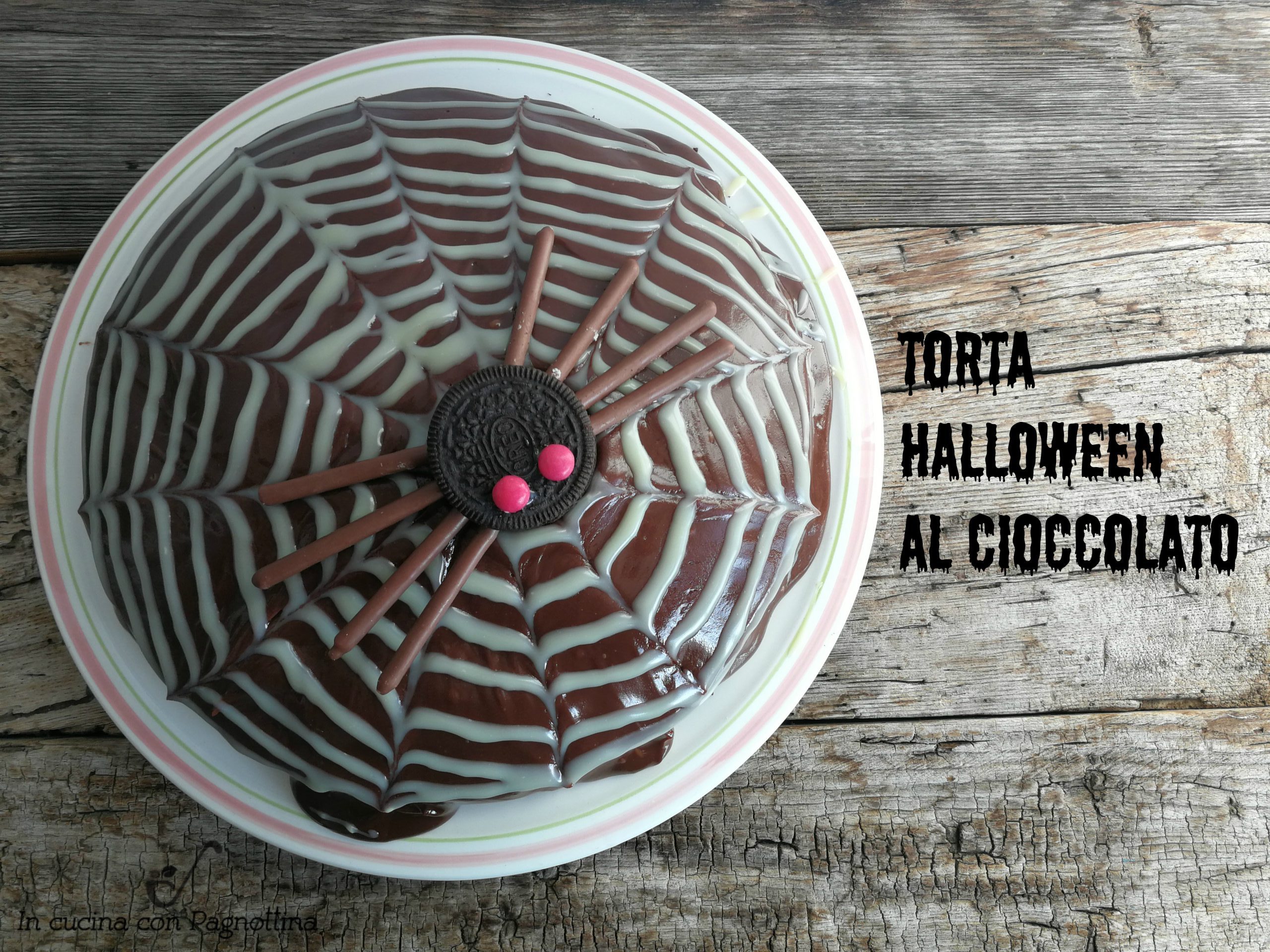 Torta Halloween al cioccolato