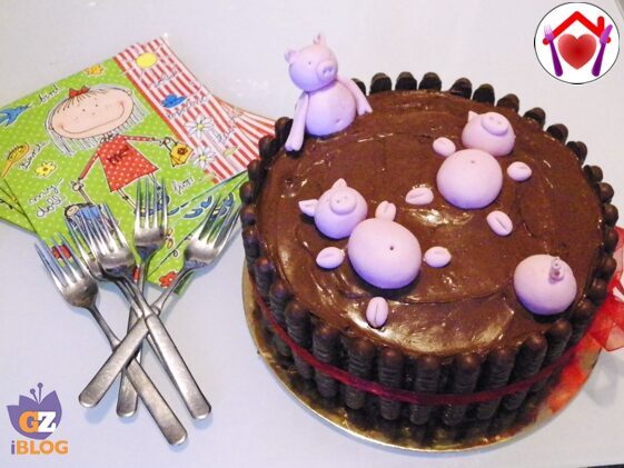 Torta “i maialini nel fango”