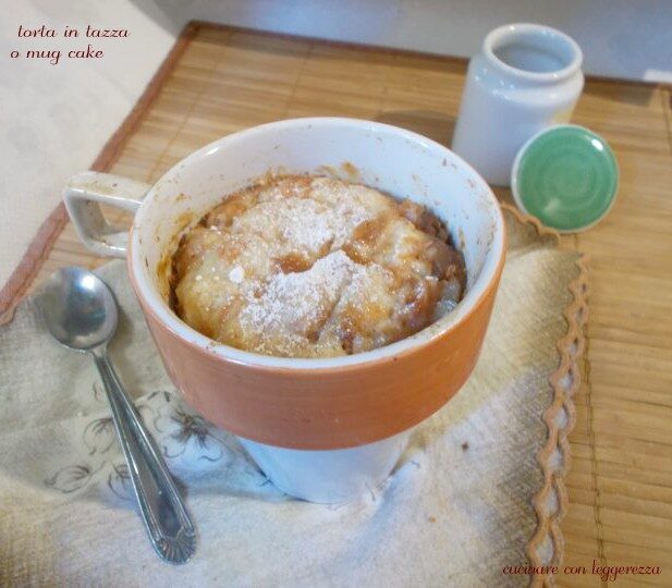Torta in tazza o mug cake
