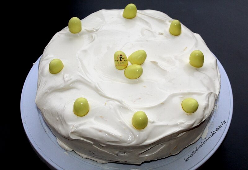 Torta integrale all’ananas con crema al mascarpone al profumo di limone (ricetta bimby)
