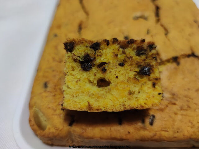 Torta integrale con zucca cruda