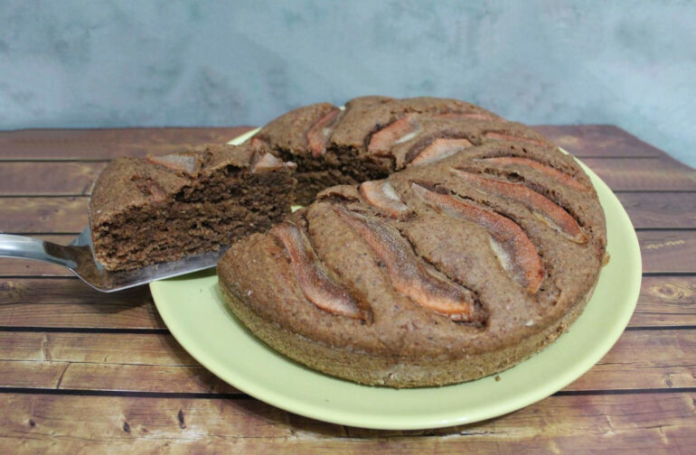 Torta integrale senza burro e senza uova al profumo di cannella e cardamomo