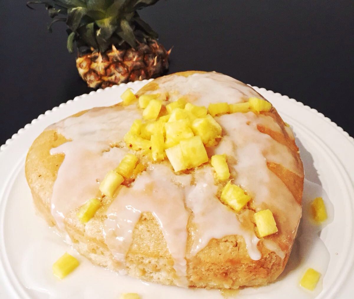 Torta light all’ananas