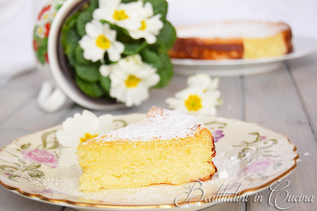 Torta limone e cocco
