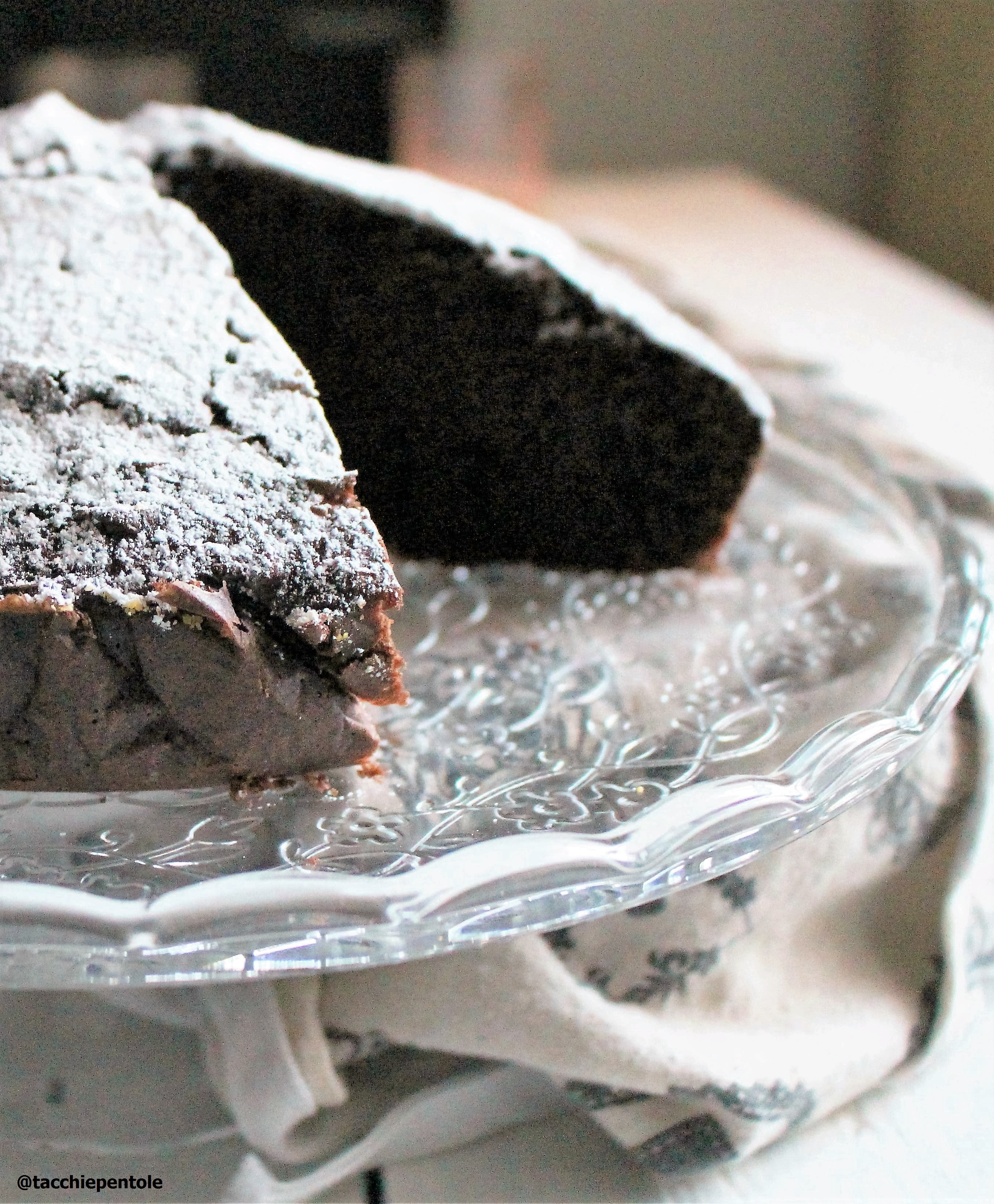 Torta margherita al cioccolato