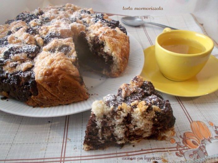 Torta marmorizzata