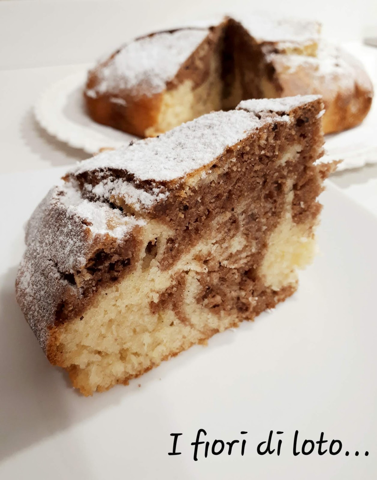 Torta marmorizzata velocissima (senza burro)