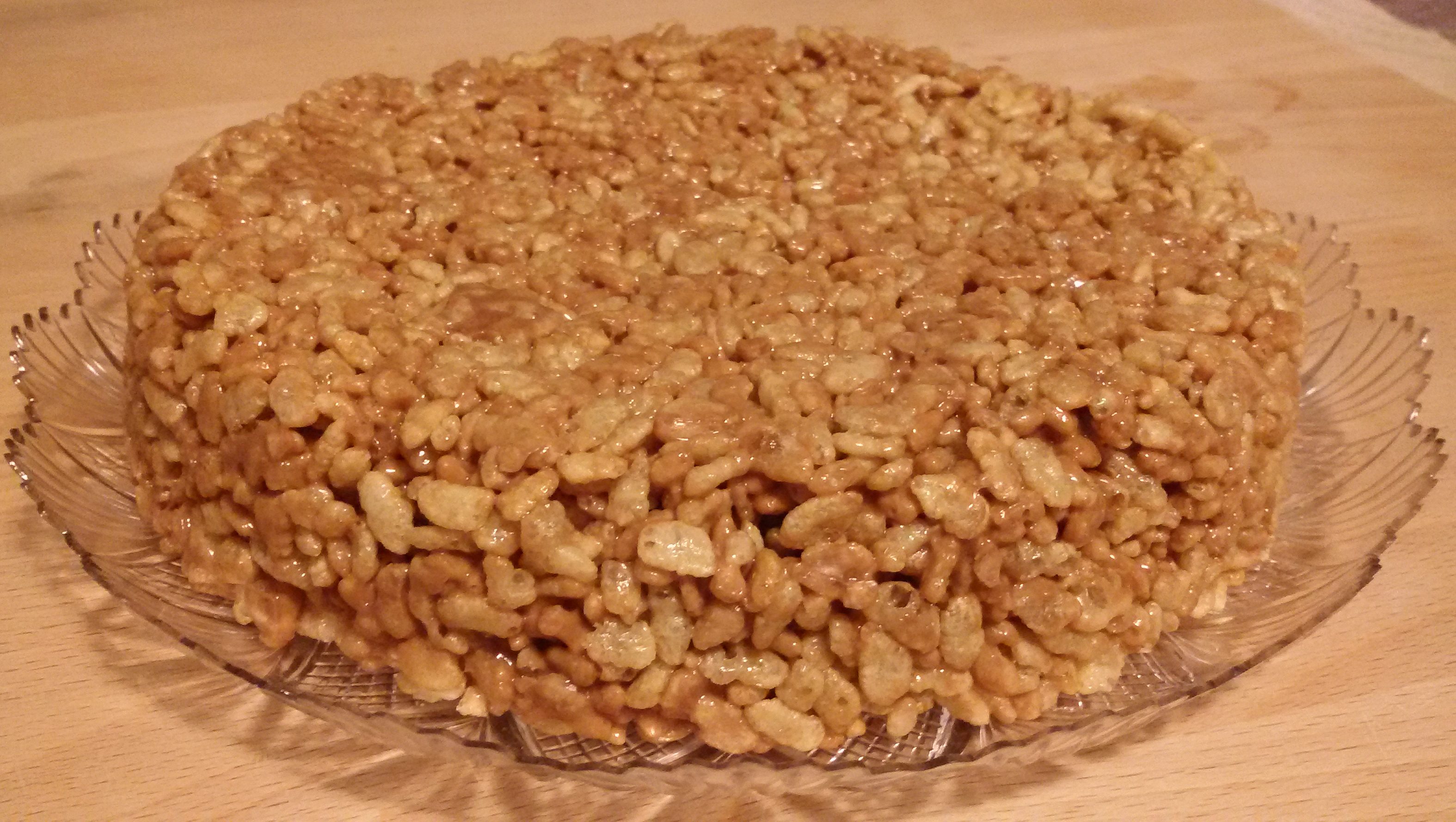 Torta mars e rice krispies