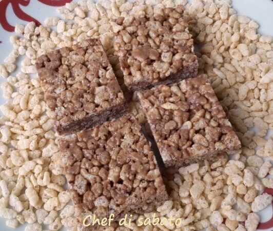 Torta mars e riso soffiato