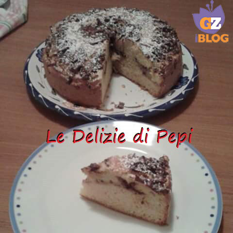 Torta mele e cioccolato