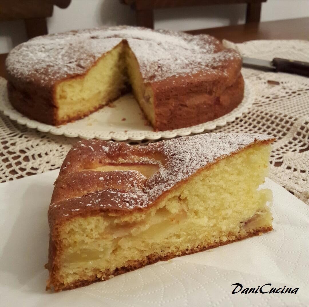 Torta Mele e Mascarpone – senza burro e senza olio!