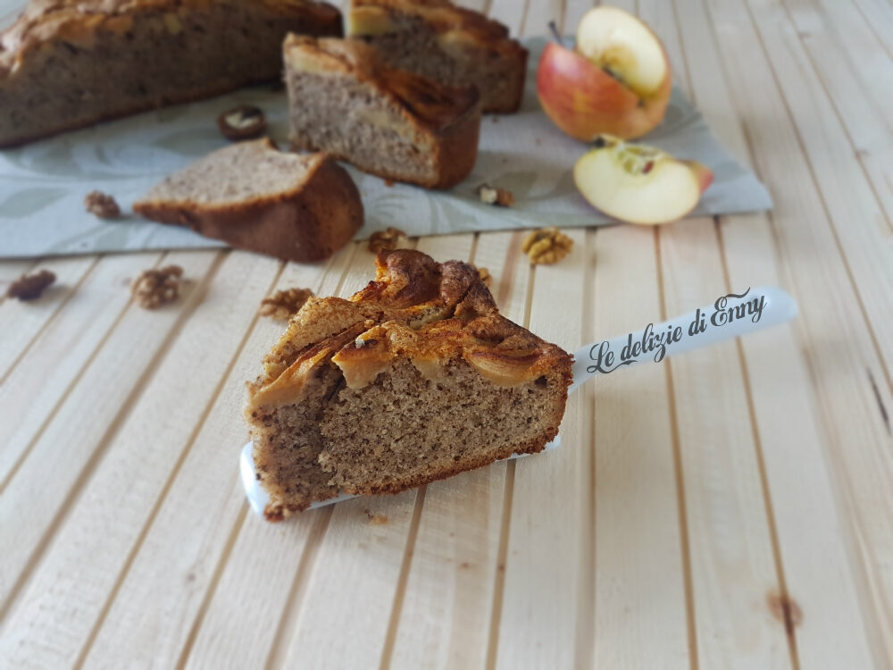 Torta mele e noci