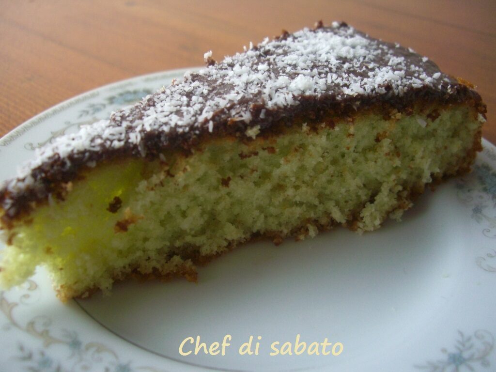 Torta menta e cocco