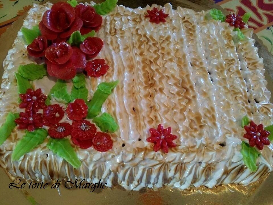 Torta meringata per anniversario ricetta