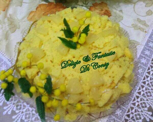 Torta mimosa all’ananas