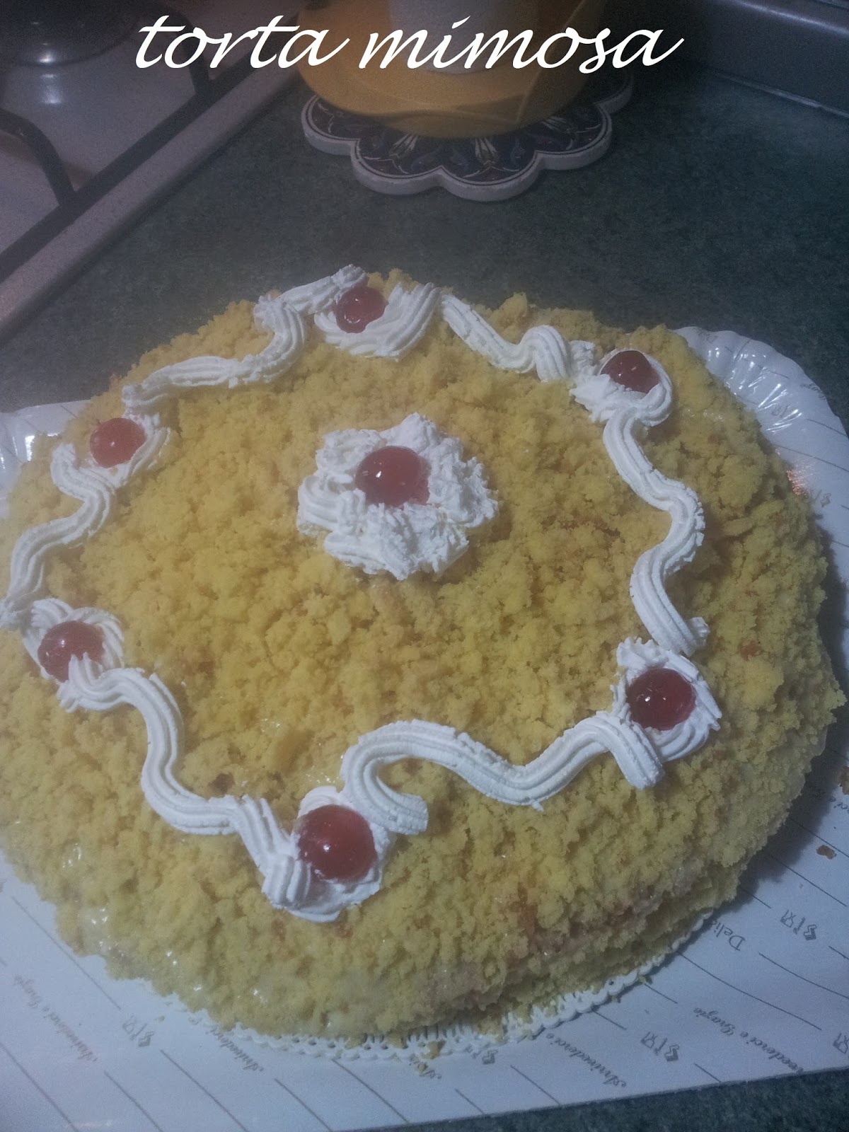 Torta mimosa