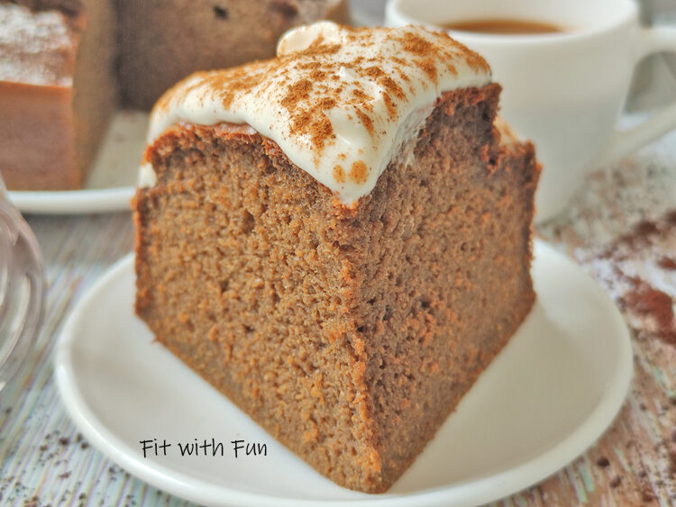 Torta morbida al cappuccino light proteica e senza zucchero