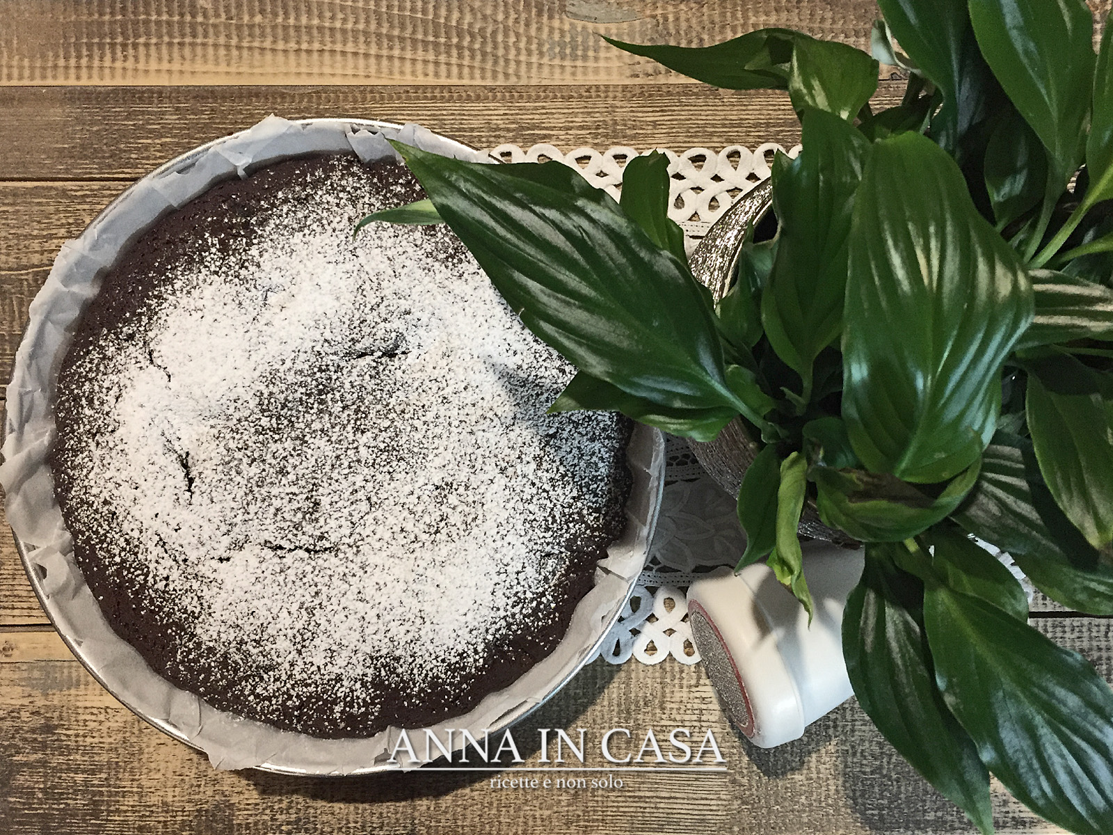Torta morbida al cioccolato fondente