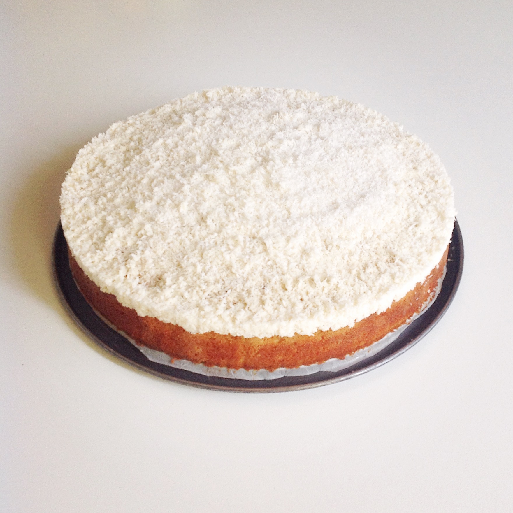 Torta morbida al cocco e caffè