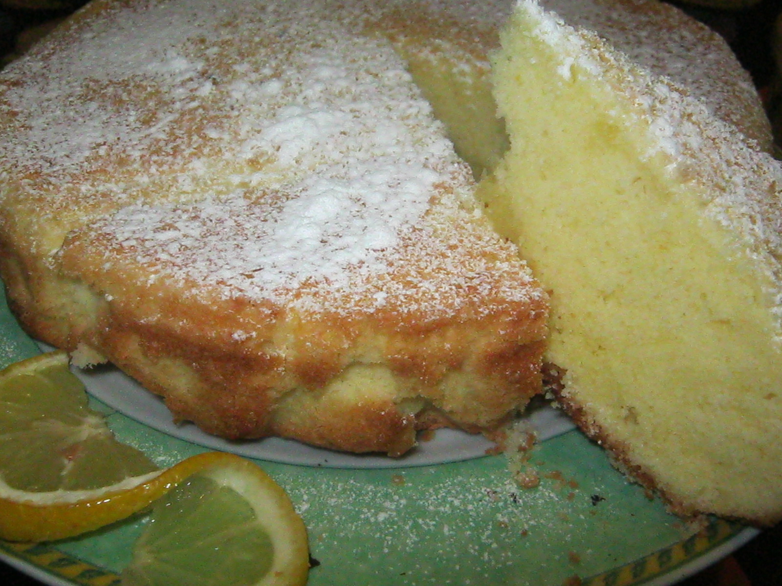 Torta morbida al limone