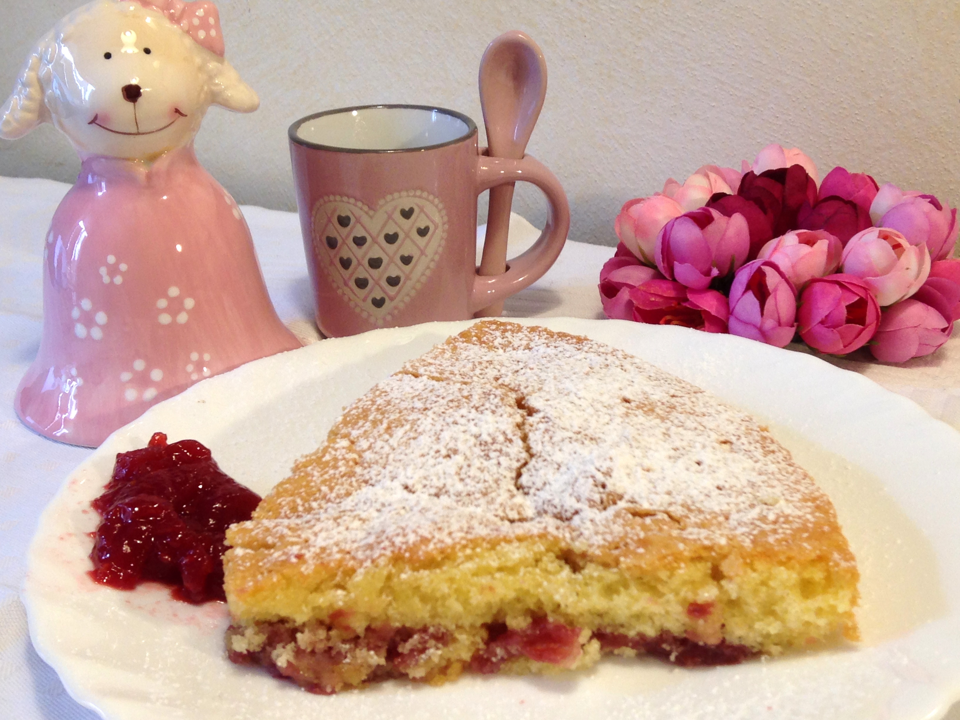 Torta morbida alla marmellata