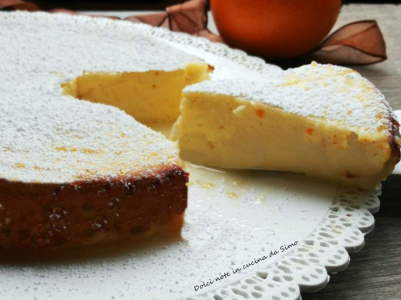 Torta morbida alla ricotta “solo 3 ingredienti”