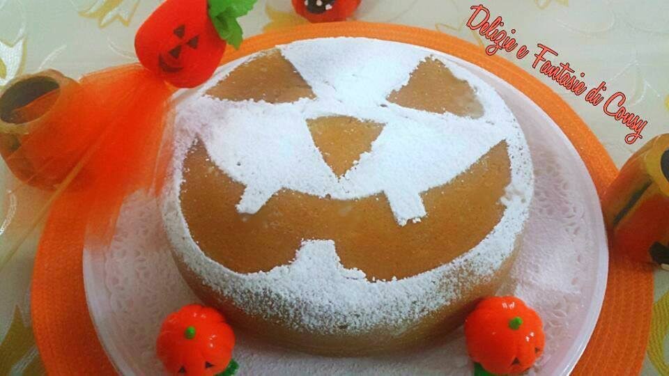 Torta morbida con zucca