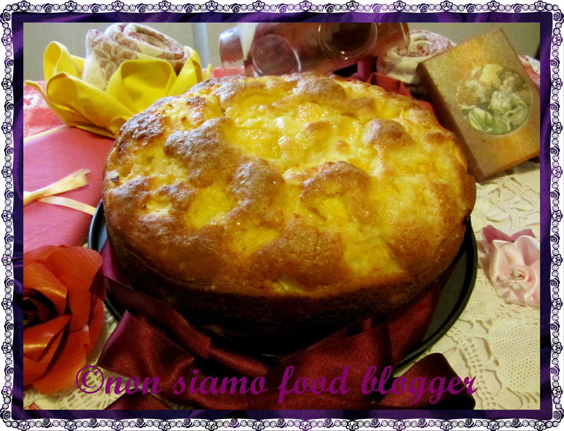 Torta morbida di pesche, ricetta facile