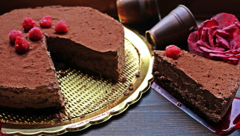 Torta mousse al cioccolato