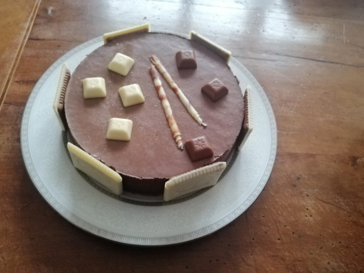 Torta mousse al cioccolato