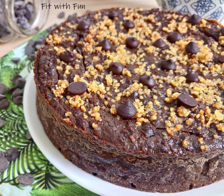 Torta mousse di ricotta e cachi senza zucchero e senza burro