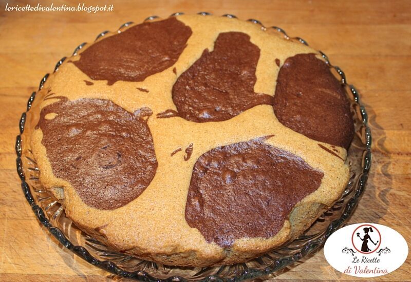 Torta mucca con farina di grano saraceno senza latticini