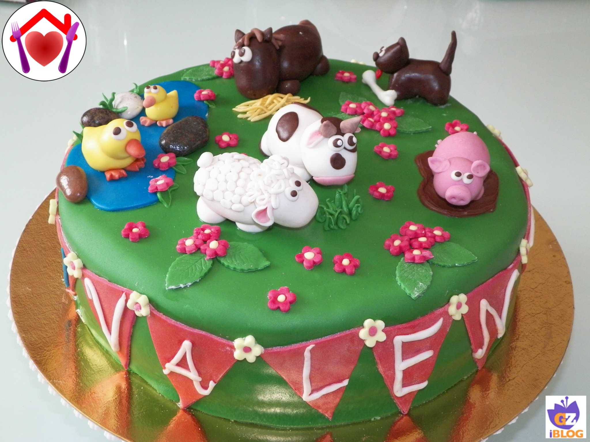 Torta nella vecchia fattoria