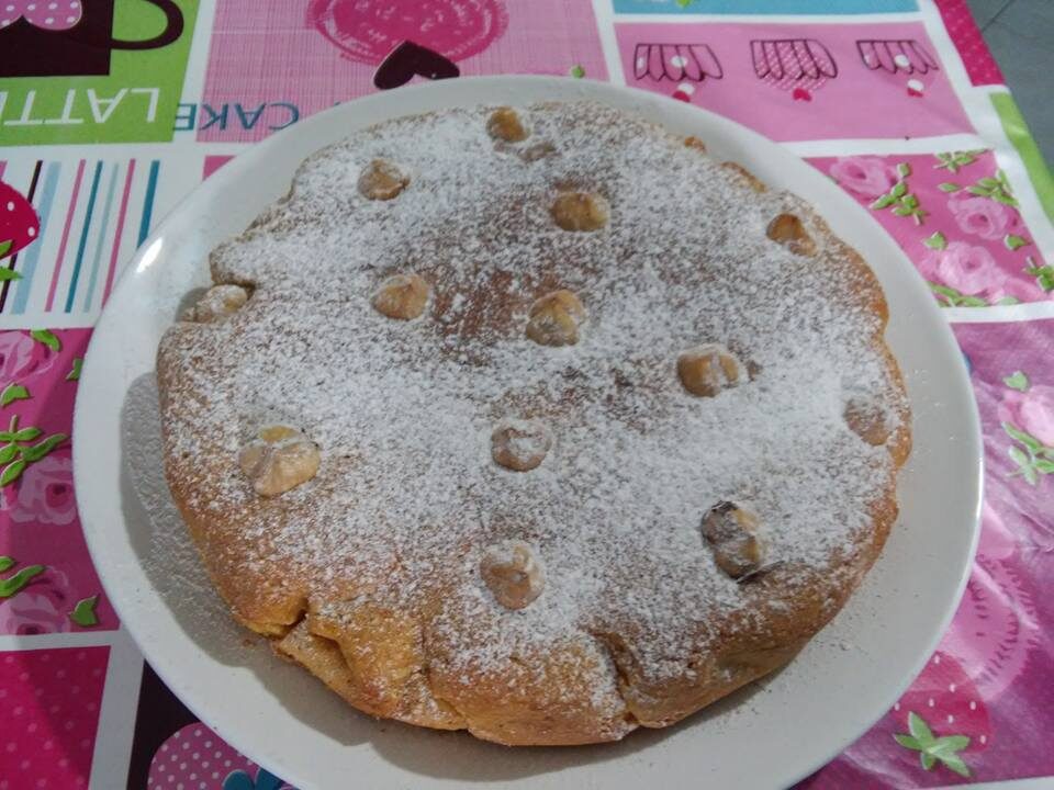 Torta nocciole e carote senza uova