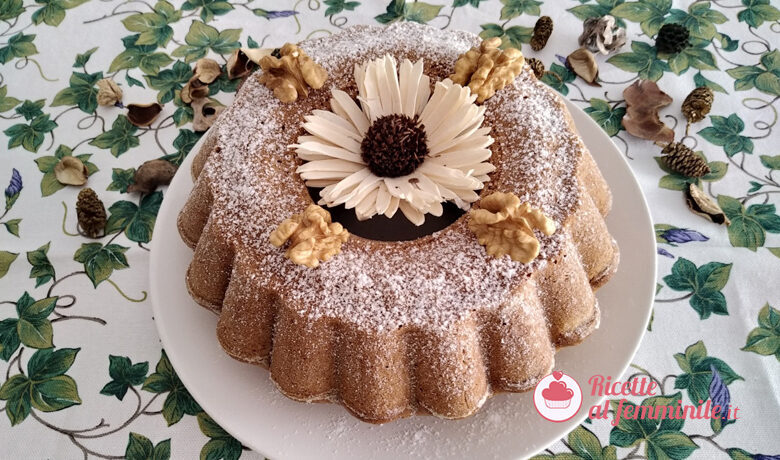 Torta noci e miele con olio d’oliva