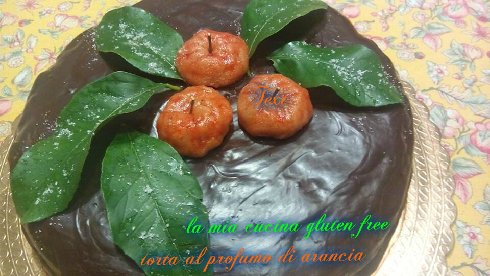 Torta noir all’arancia gluten free