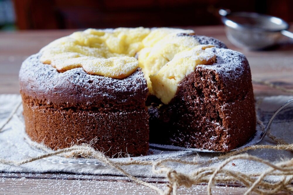 Torta nua al cioccolato