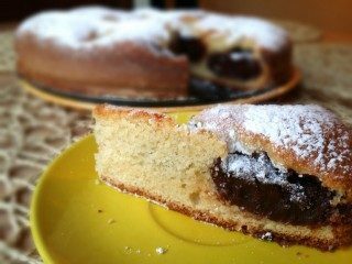 Torta nua alla nutella