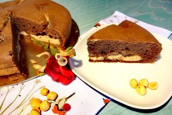 Torta nua caffè e mascarpone, sofficissima con e senza bimby