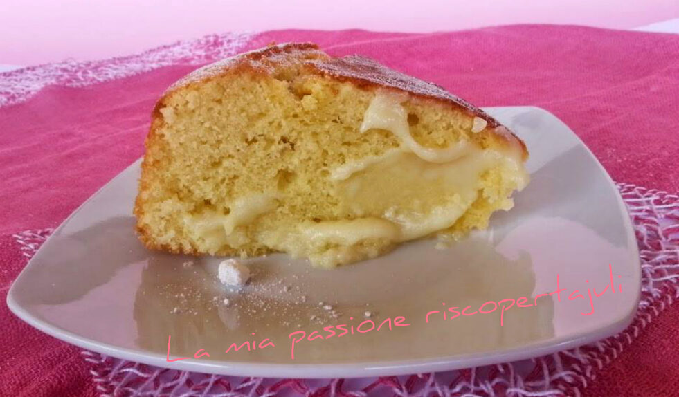 Torta nua, crema pasticcera