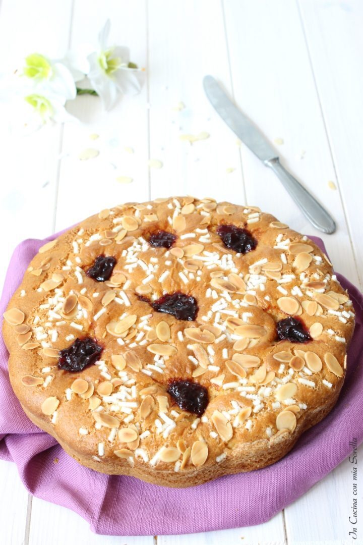 Torta nua senza bilancia