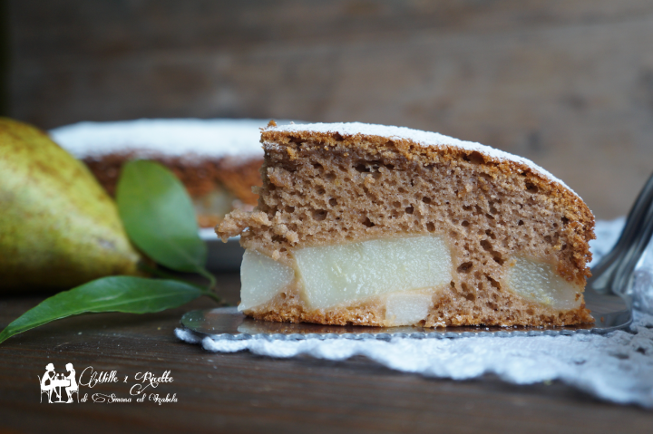 Torta nutella e pere