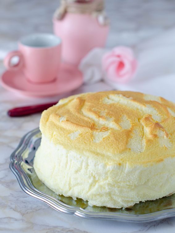 Torta nuvola con yogurt senza lattosio