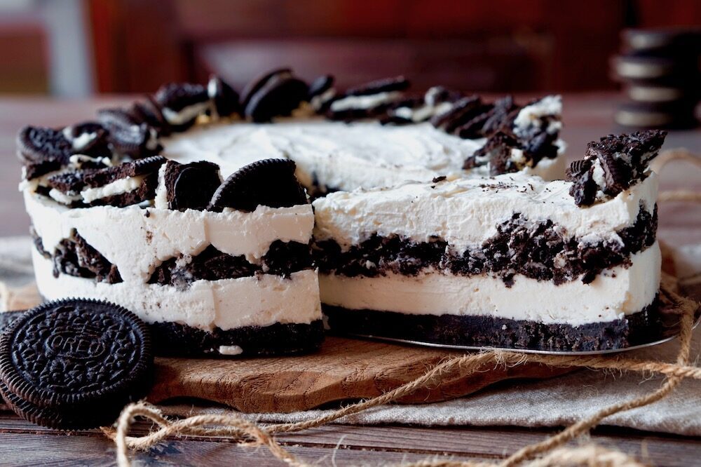 Torta oreo senza cottura