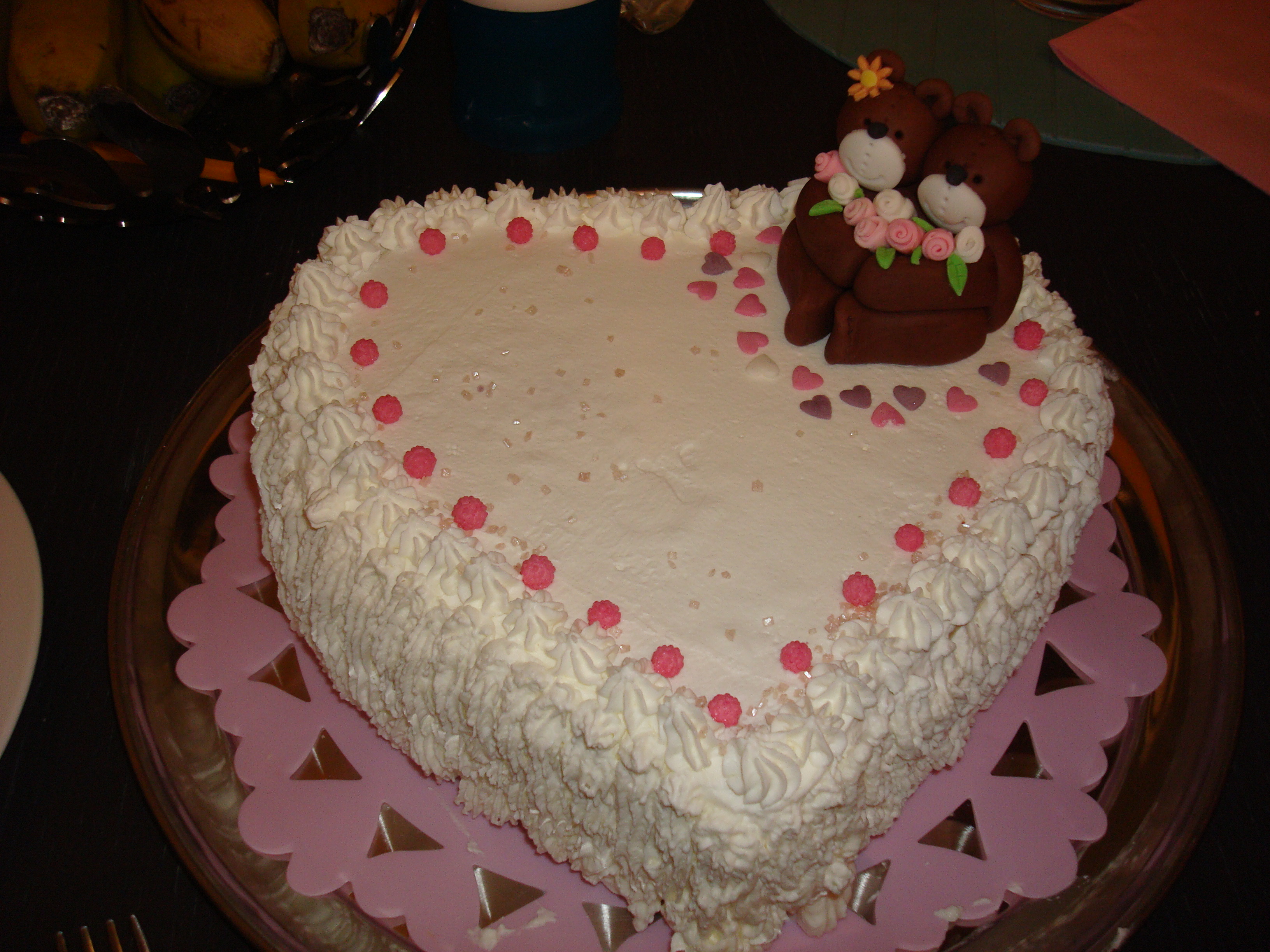 Torta orsetti di san valentino